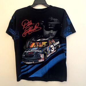 VTG 1994 Dale Earnhardt 6 Time Winston Cup Champion All Over Print Tee- Large
